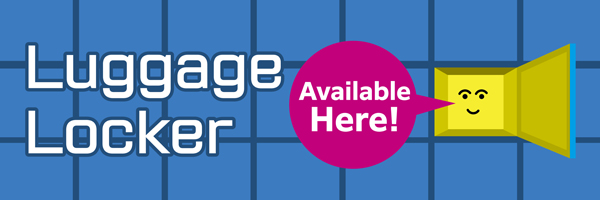 Luggage Locker Available Here!