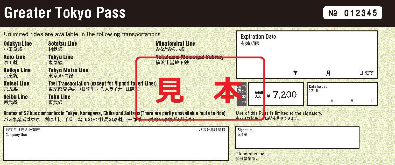 tourist pass for tokyo