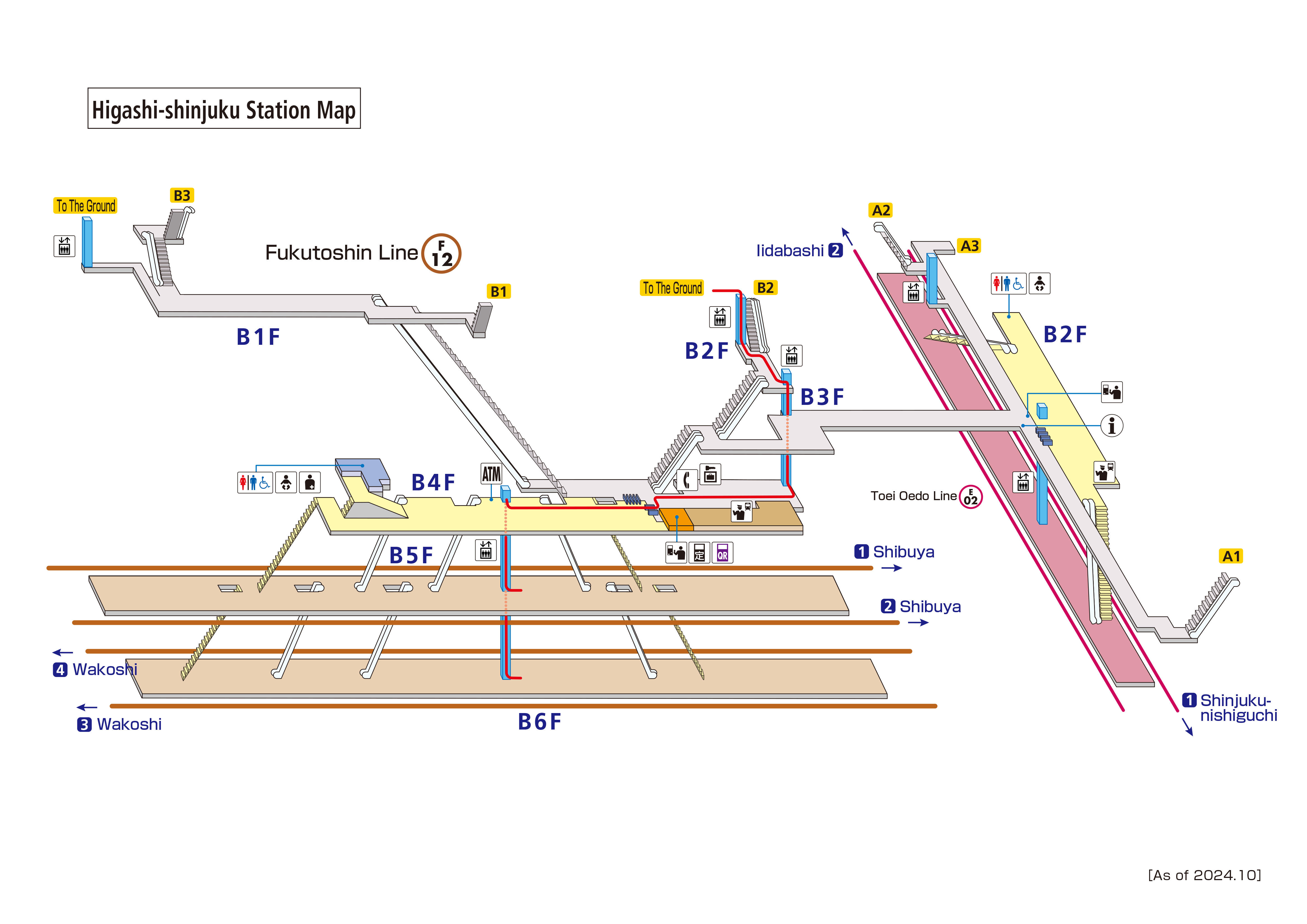 Plan de la station