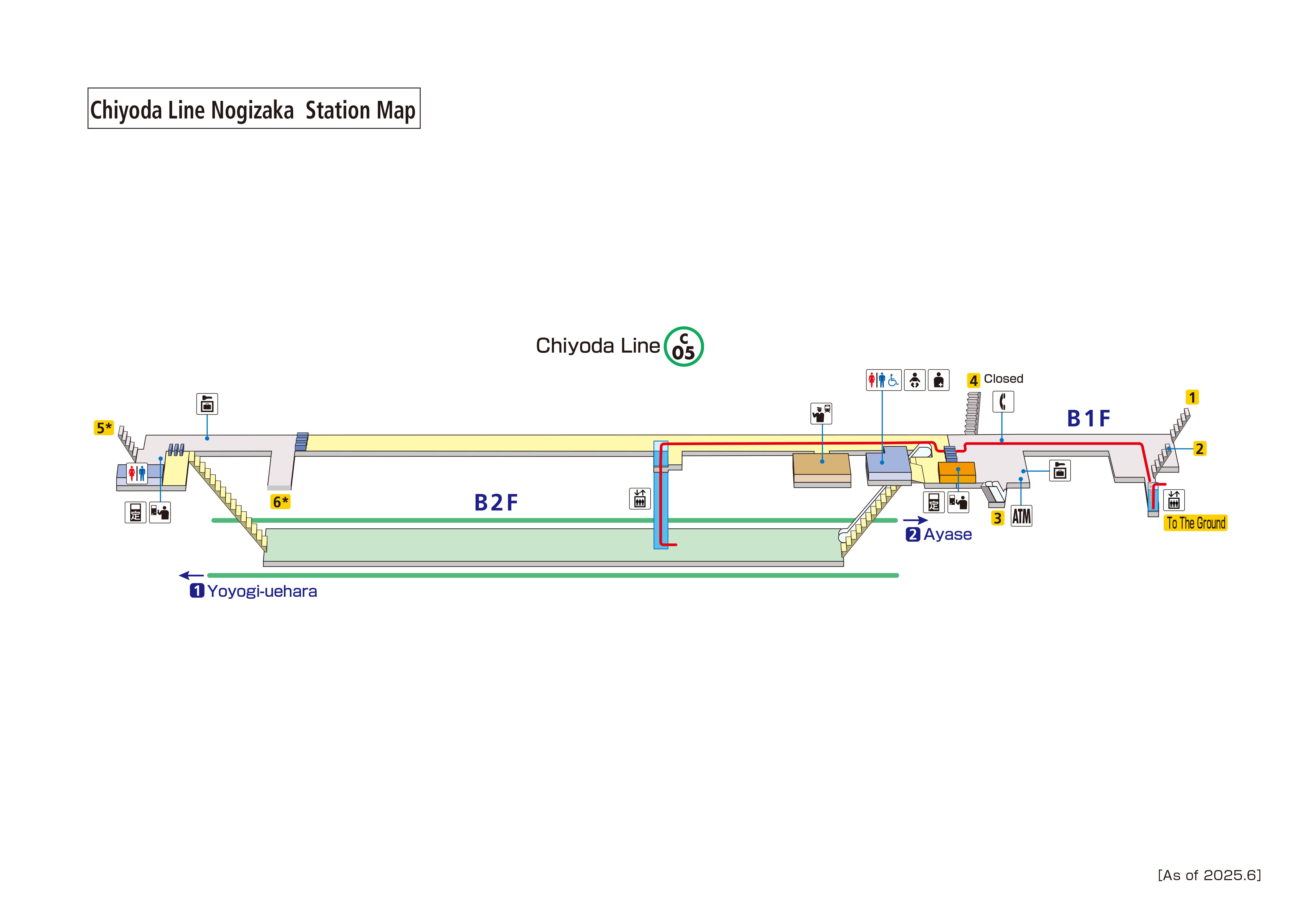 Plan de la station