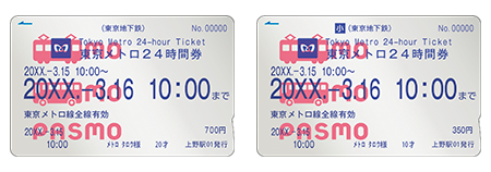 Ticket 24 heures Tokyo Metro (IC)