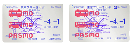 Ticket combiné Tokyo (IC)