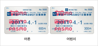 <p>고객님이 지정한 하루동안 첫차부터 막차까지 도쿄 메트로선 전구간에서 자유롭게 승하차가 가능한 승차권입니다.</p>