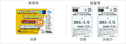 도쿄메트로 24시간권