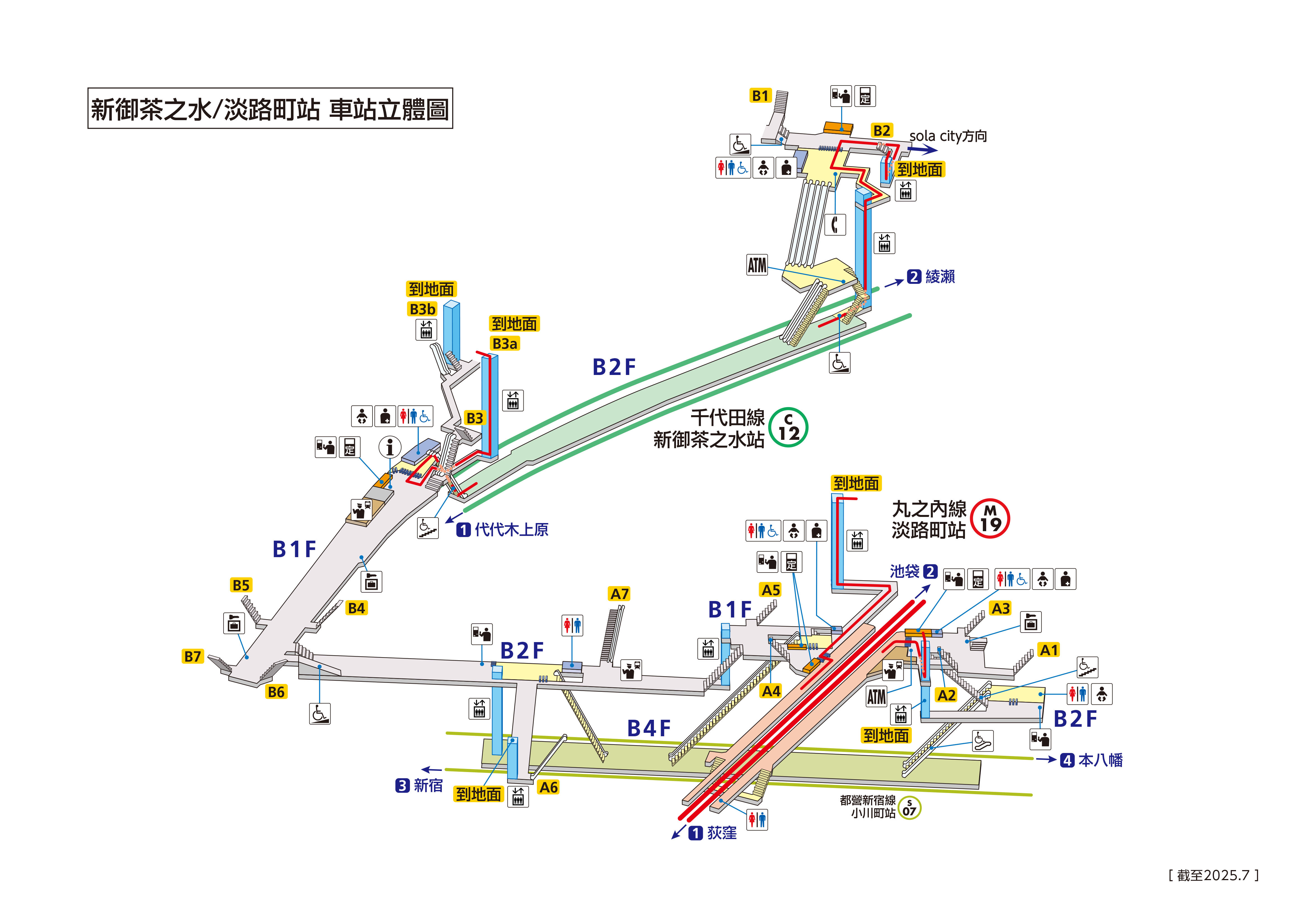 車站平面圖