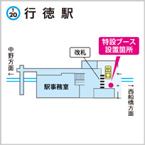 案内図 行徳駅