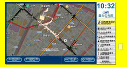 地下通路地図表示例