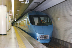 「メトロもみじ号」に使用するロマンスカー・MSE