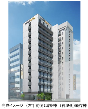 東京メトロ：副都心線池袋駅の新設出入口を備えたホテル増築棟を開発！