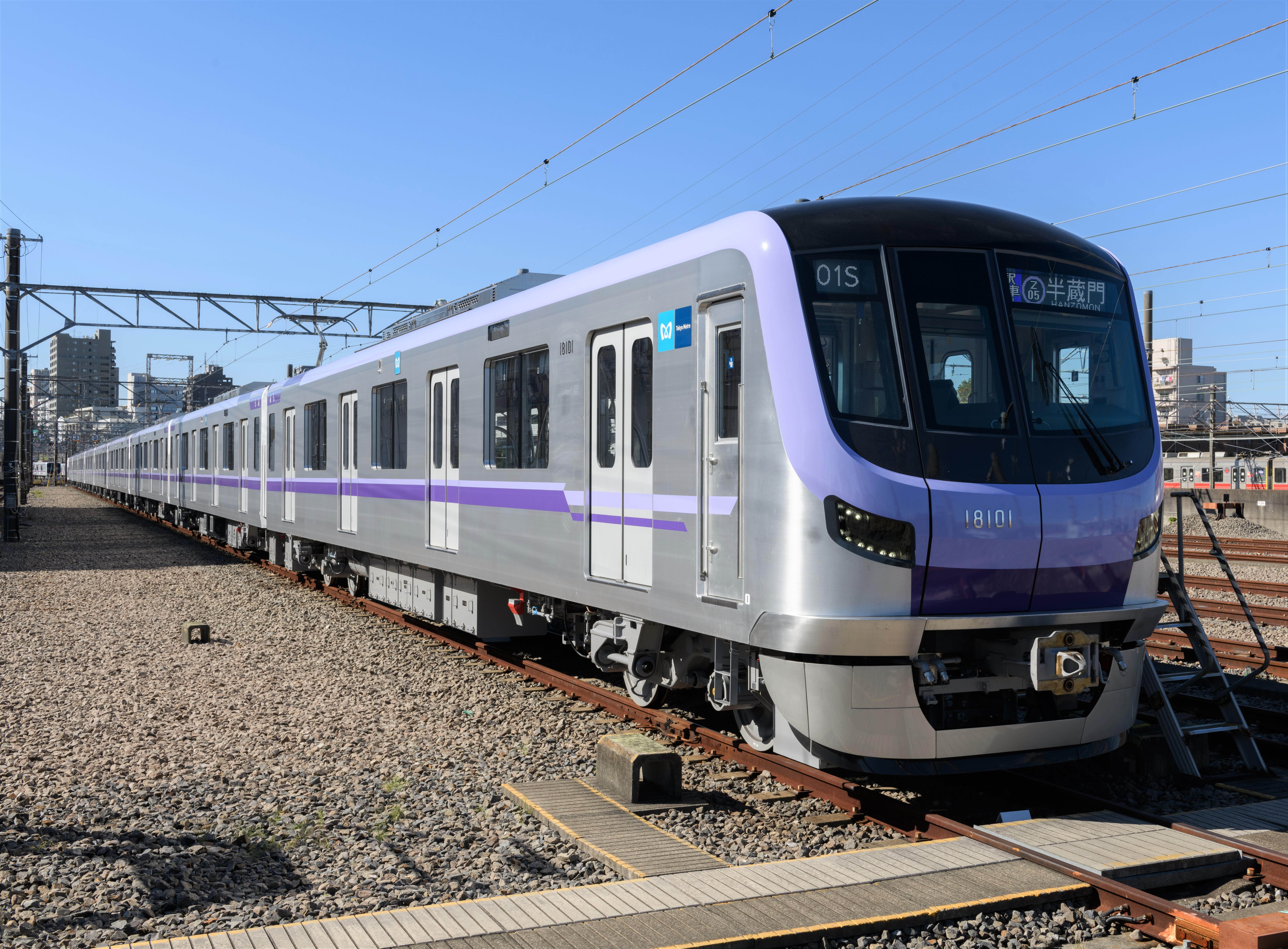 東京メトロ：半蔵門線新型車両１８０００系運行開始
