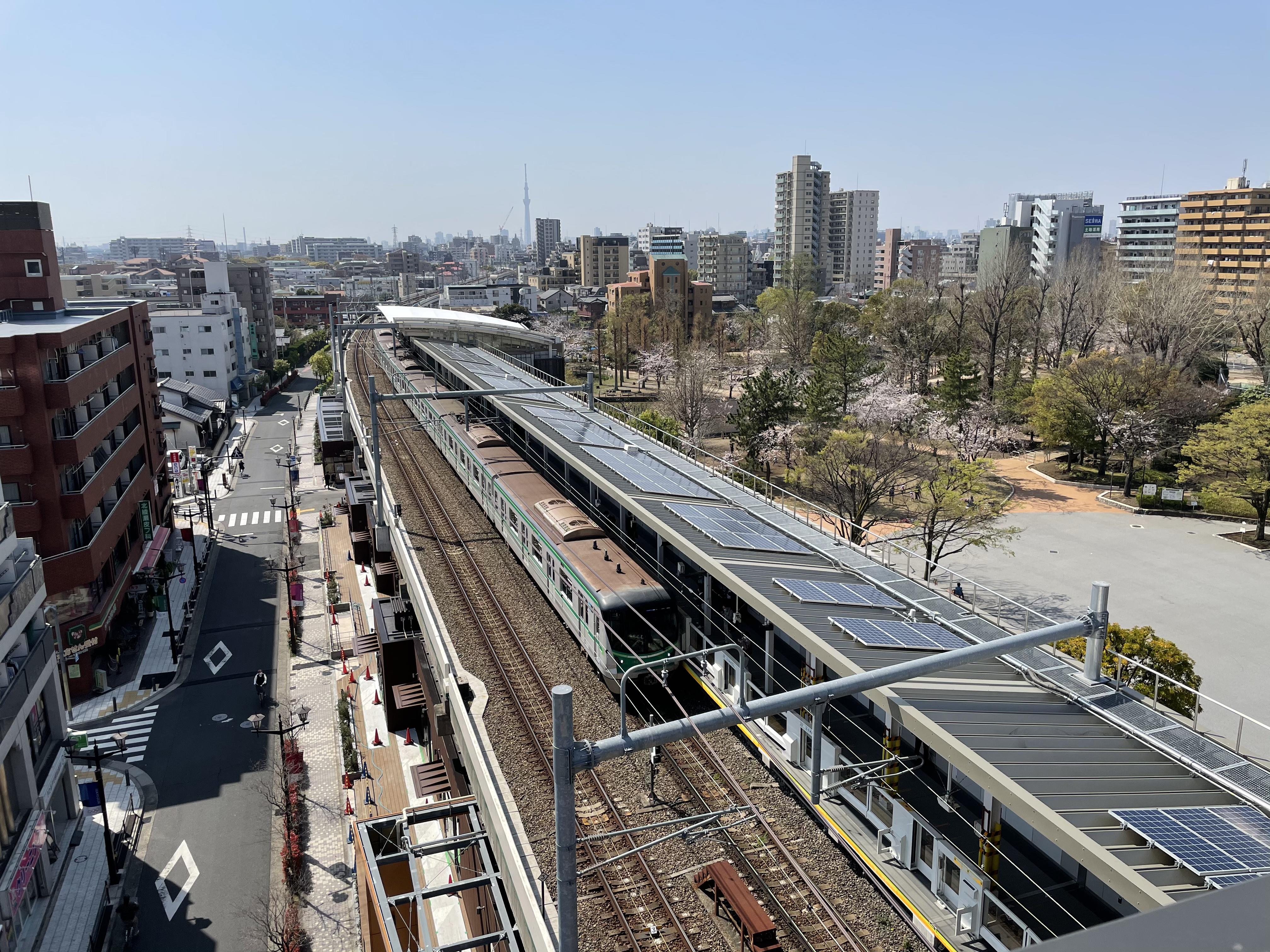 東京メトロ：千代田線北綾瀬駅の太陽光発電システムを増設