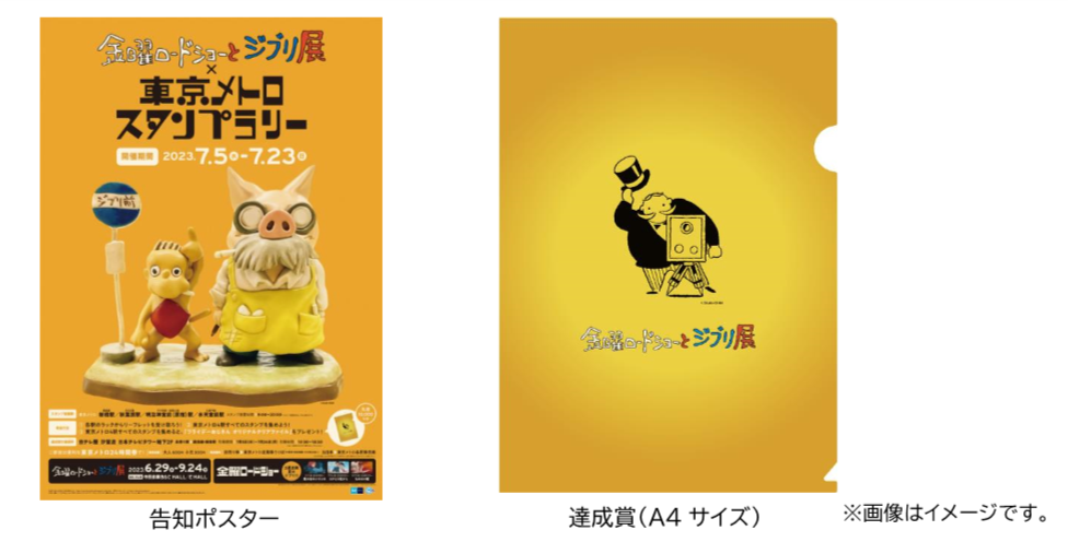 東京メトロ：「金曜ロードショーとジブリ展×東京メトロ スタンプラリー」を実施