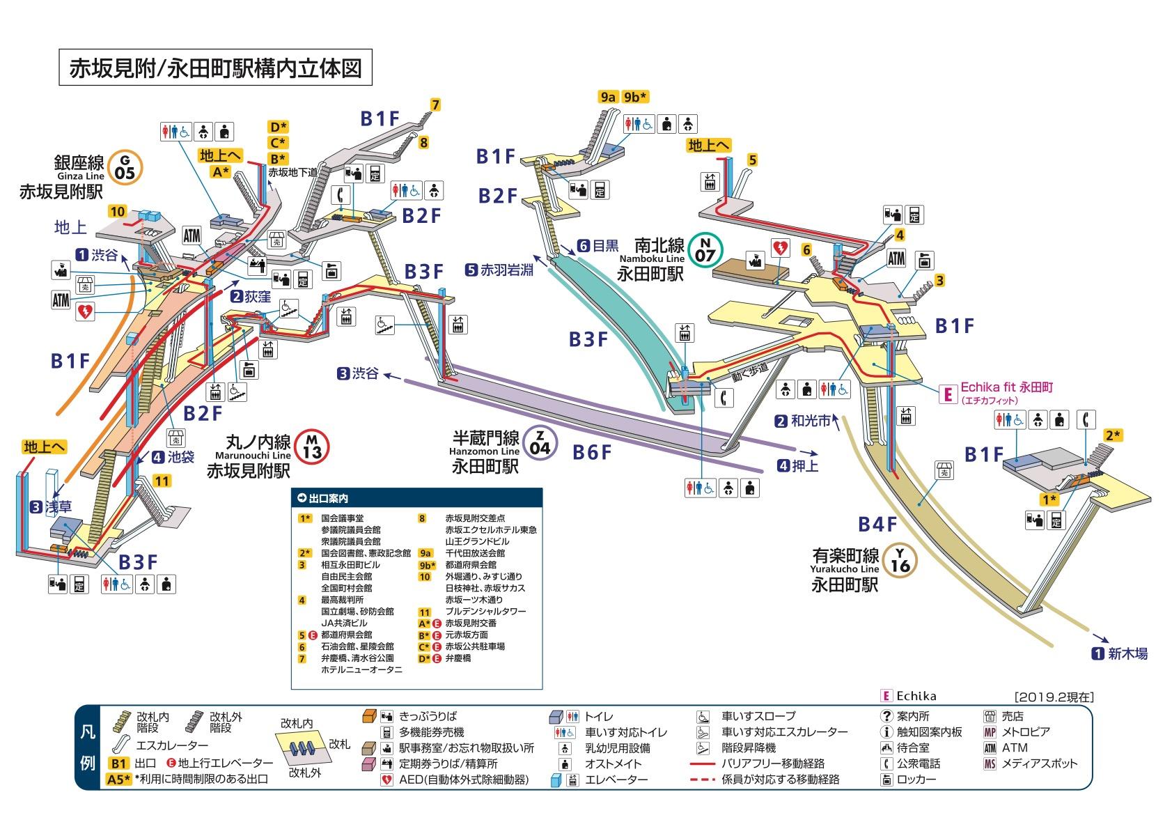 構内図