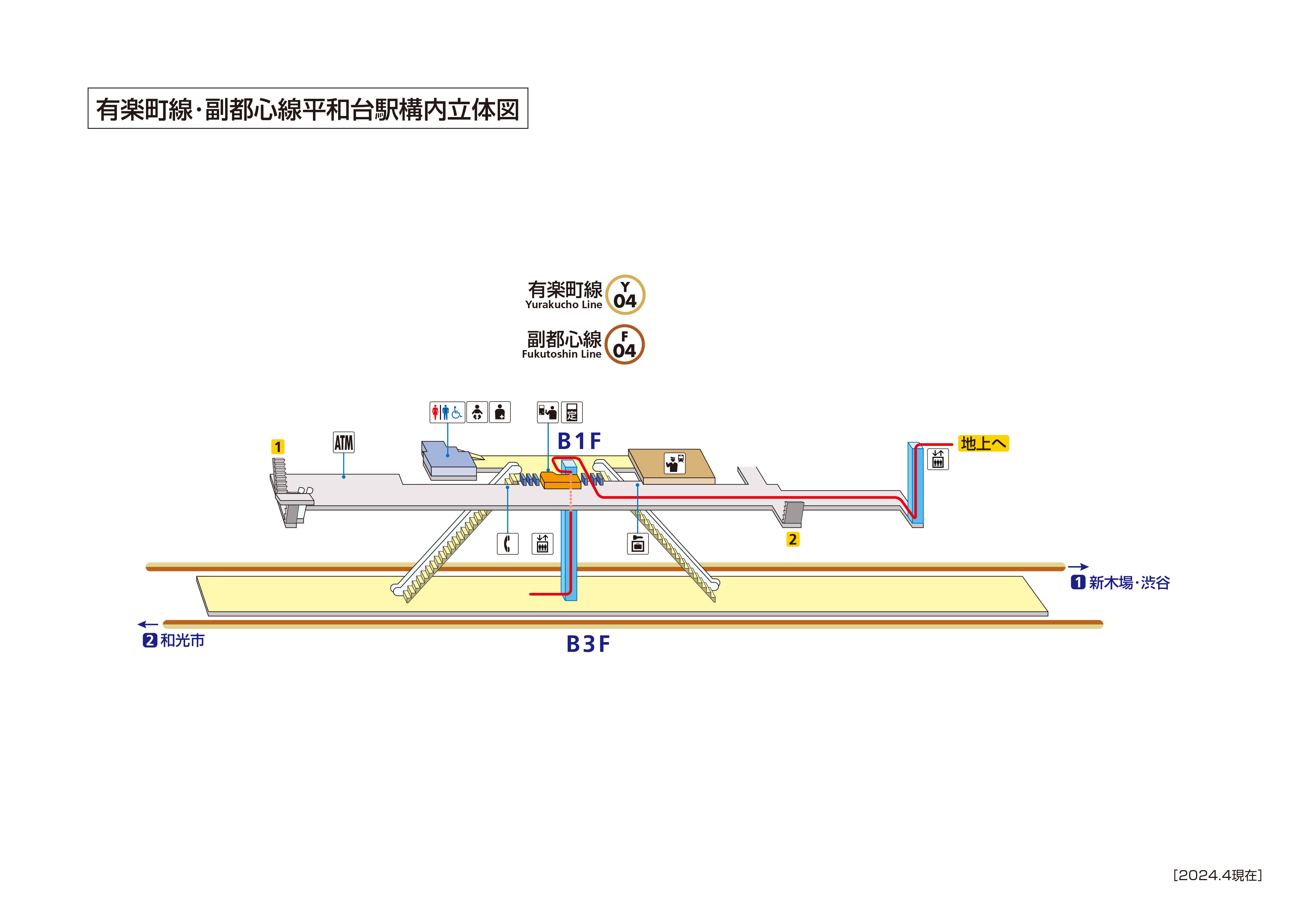 構内図