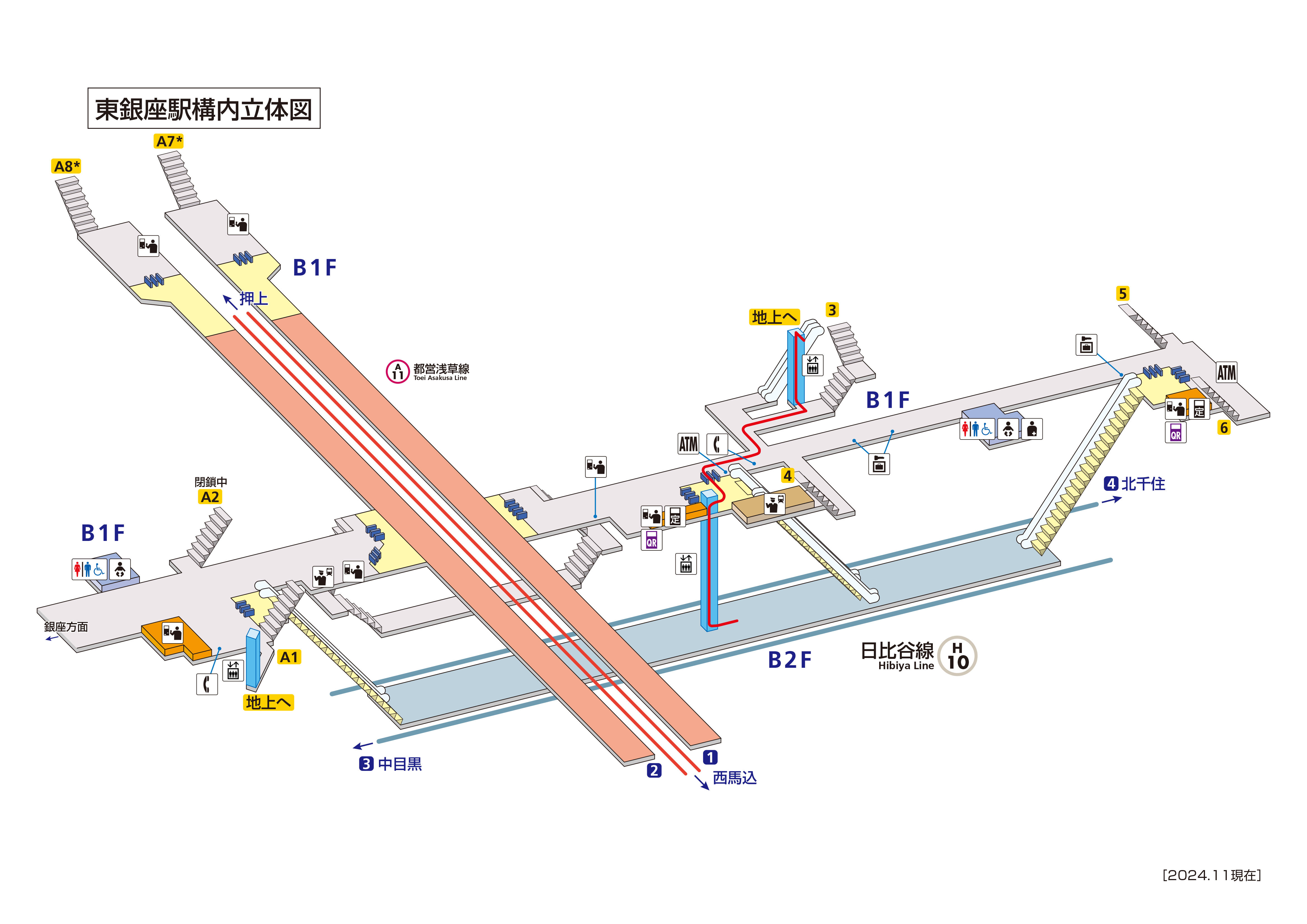 Plan de la station