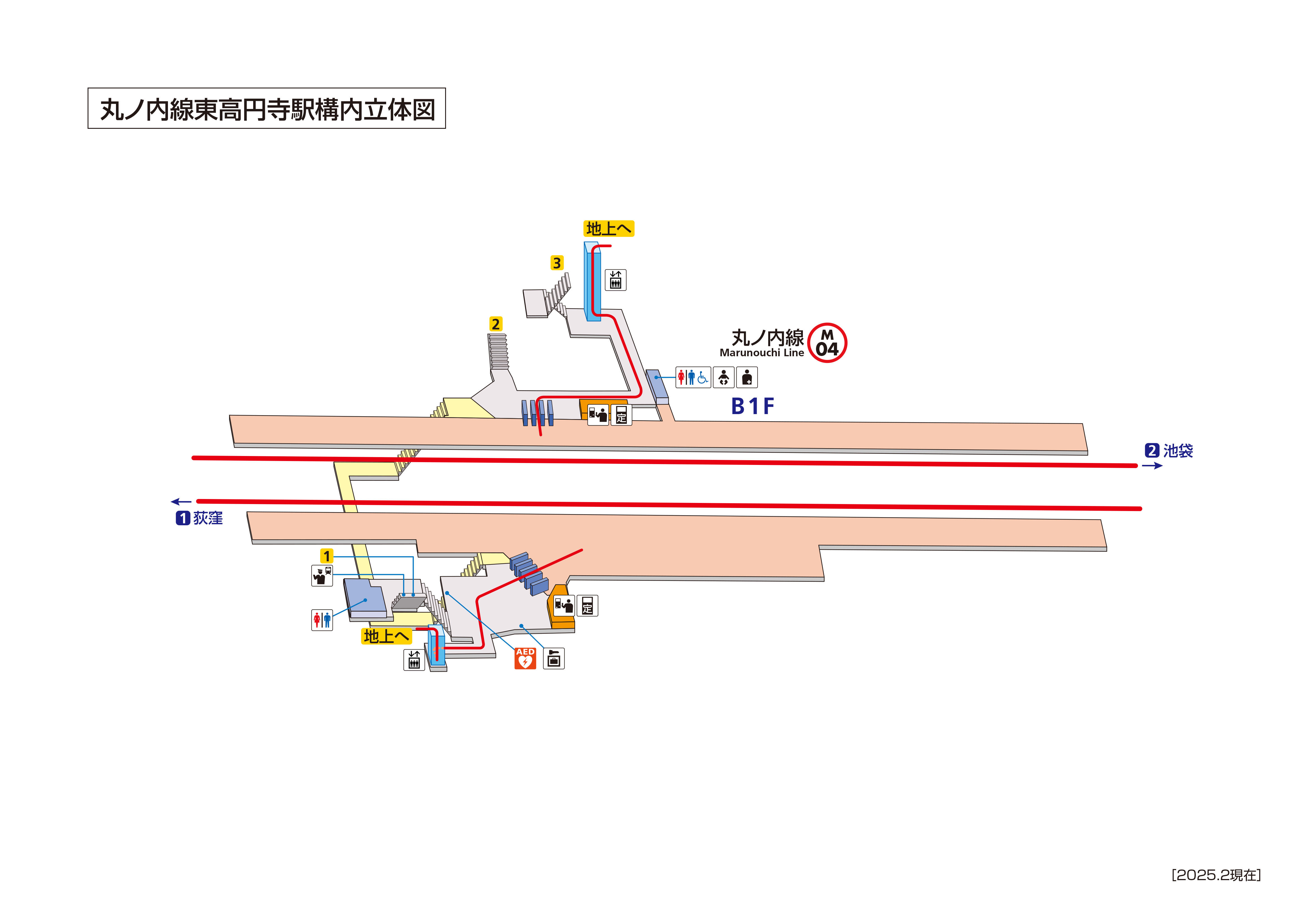 Mapa de la estación