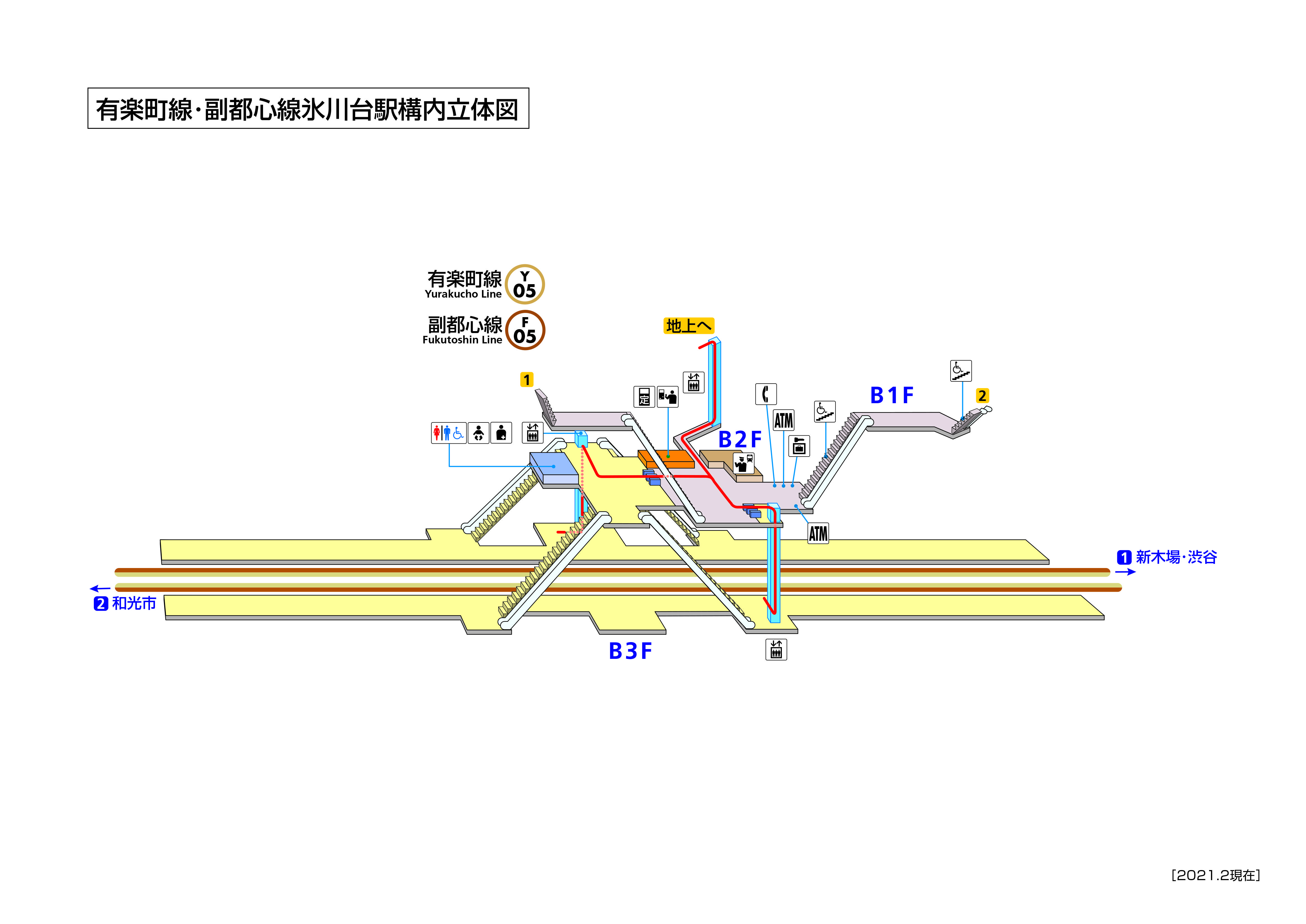 構内図