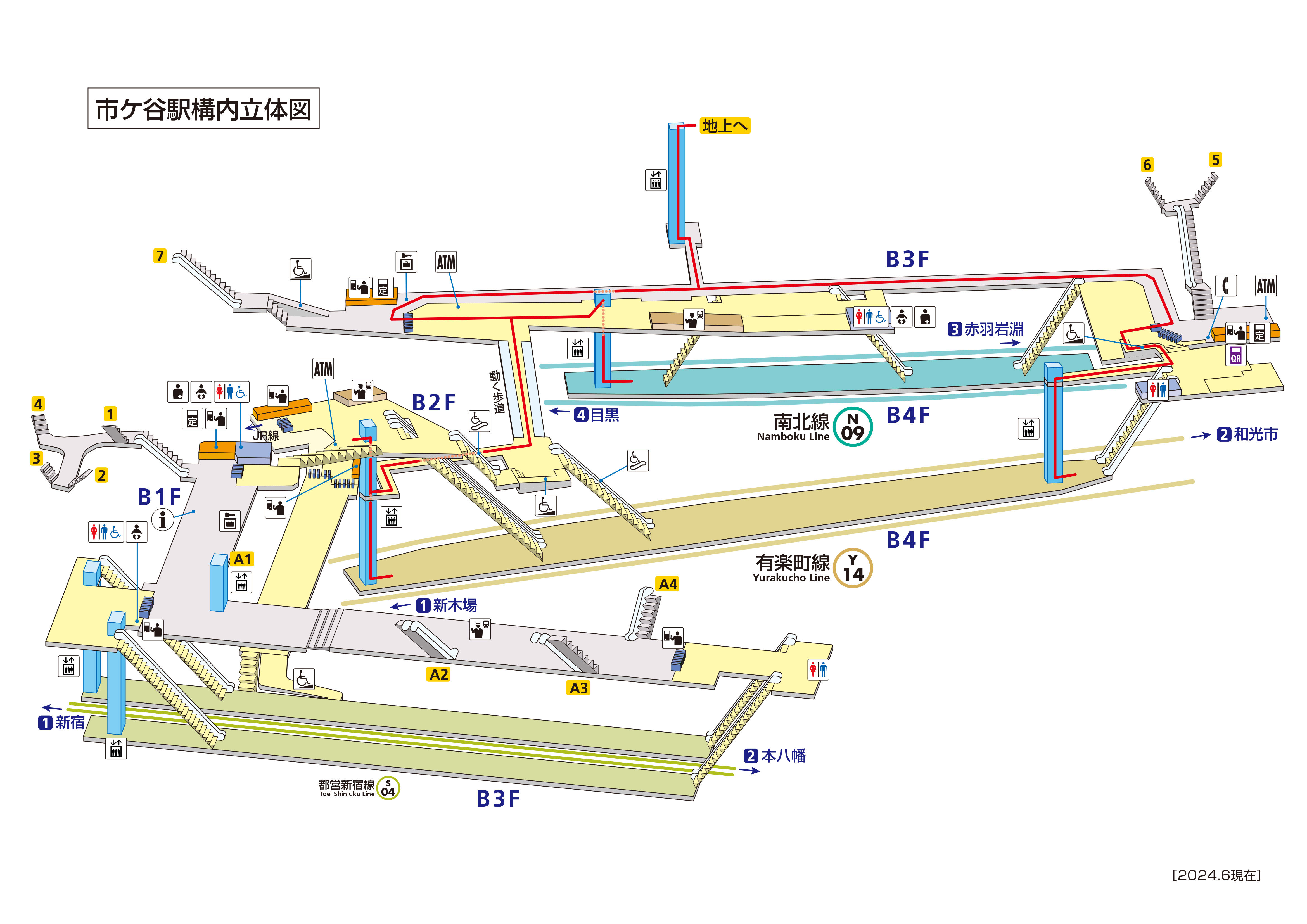 Mapa de la estación