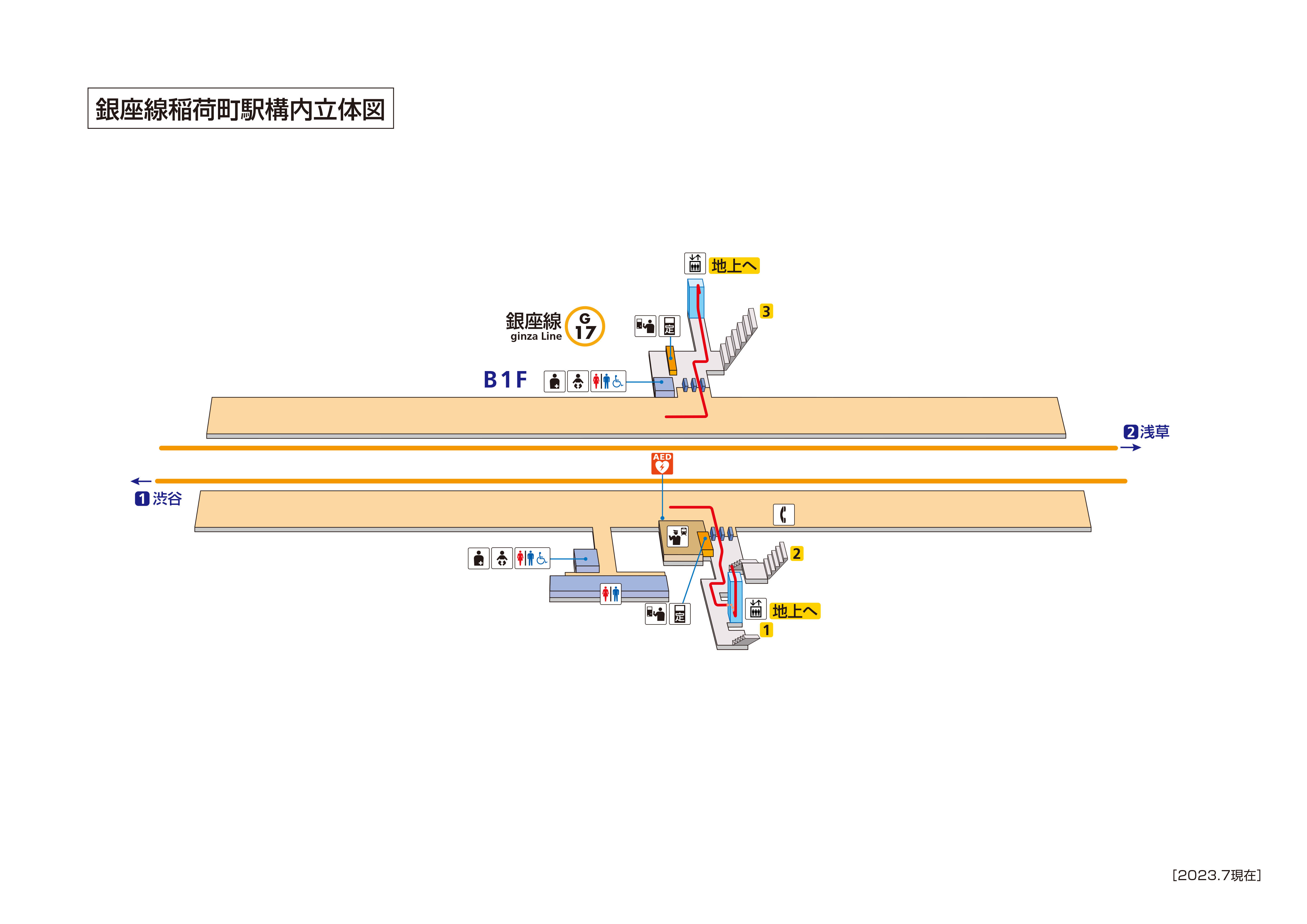 Mapa de la estación