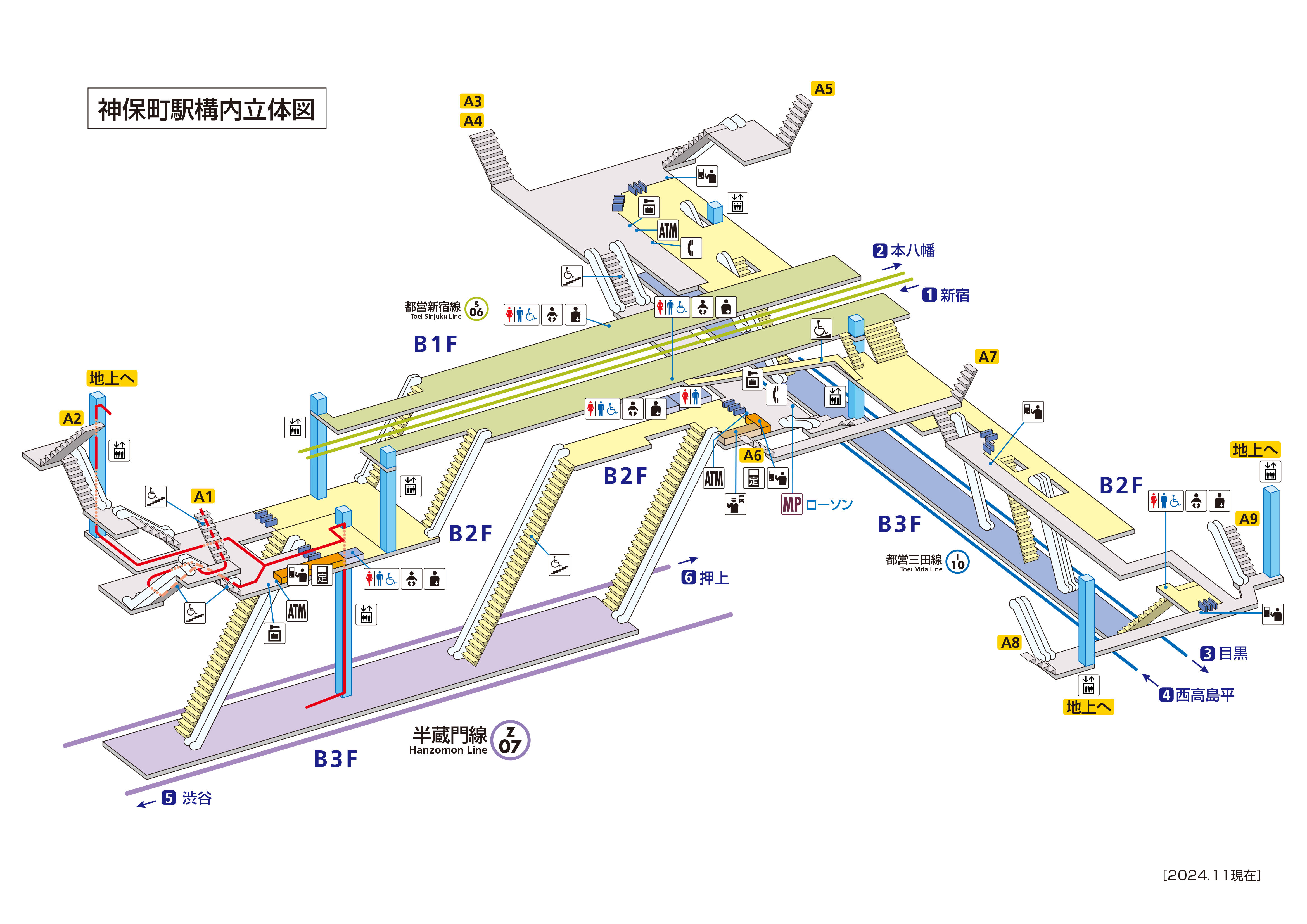 Mapa de la estación