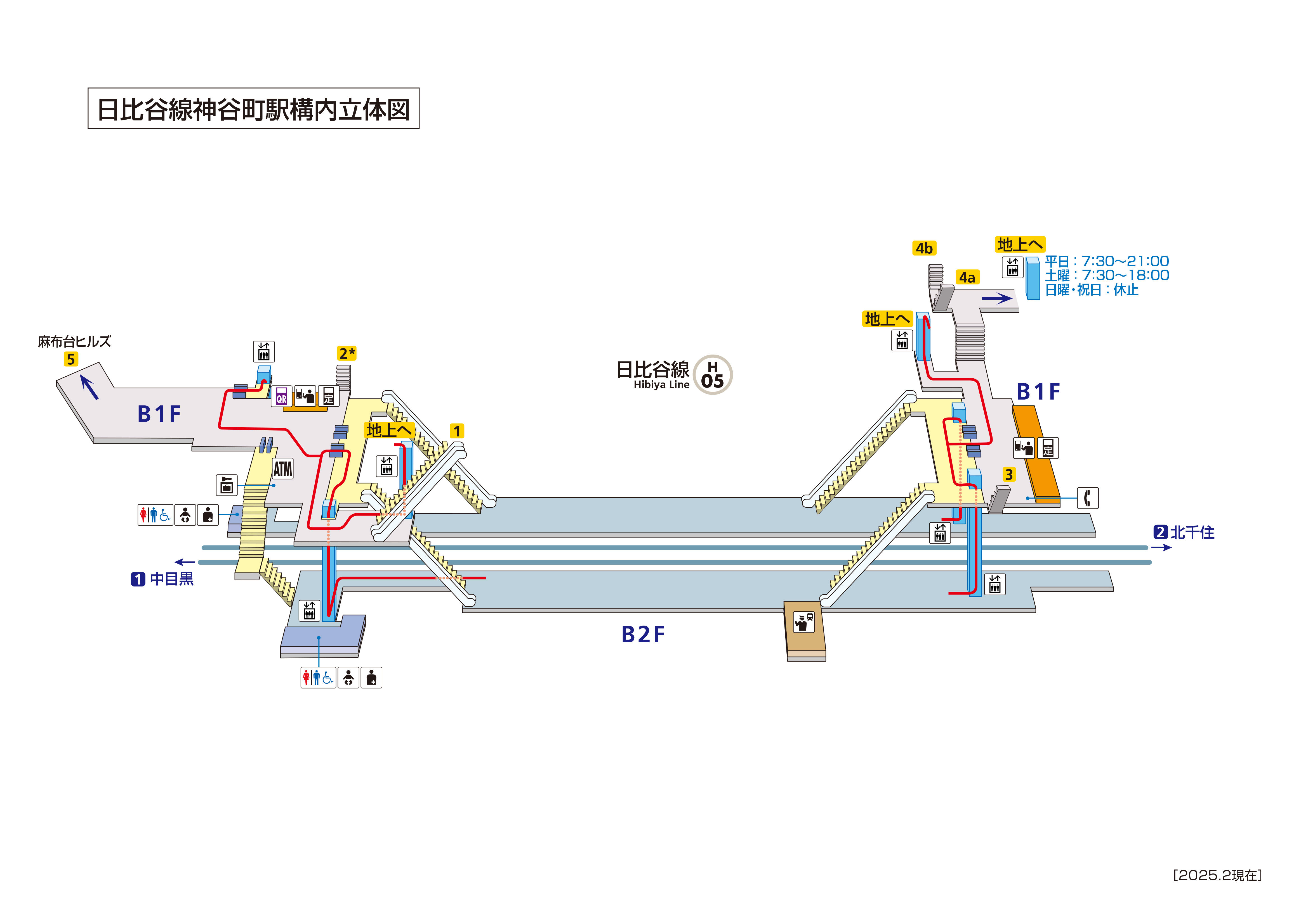 Mapa de la estación