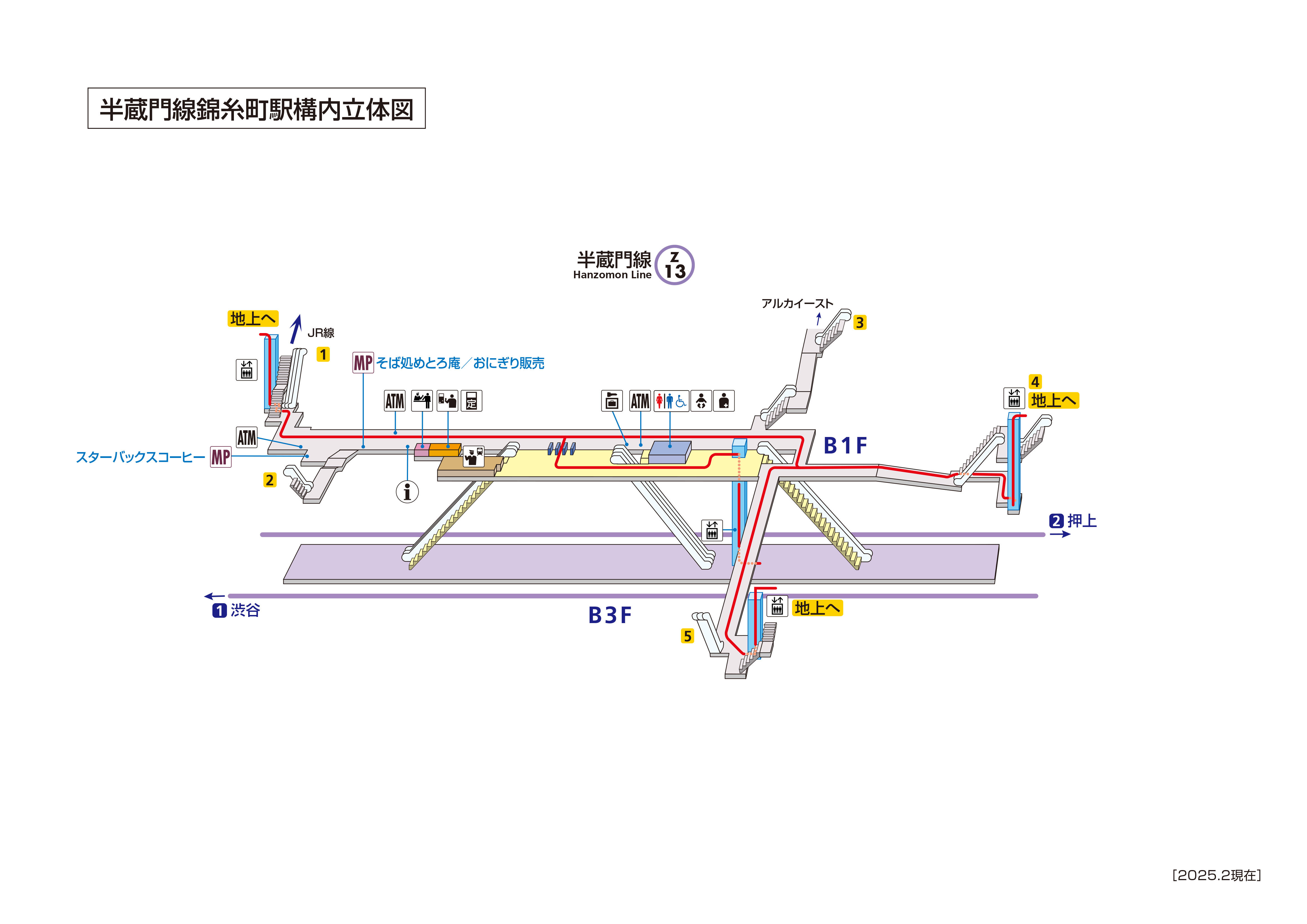 構内図