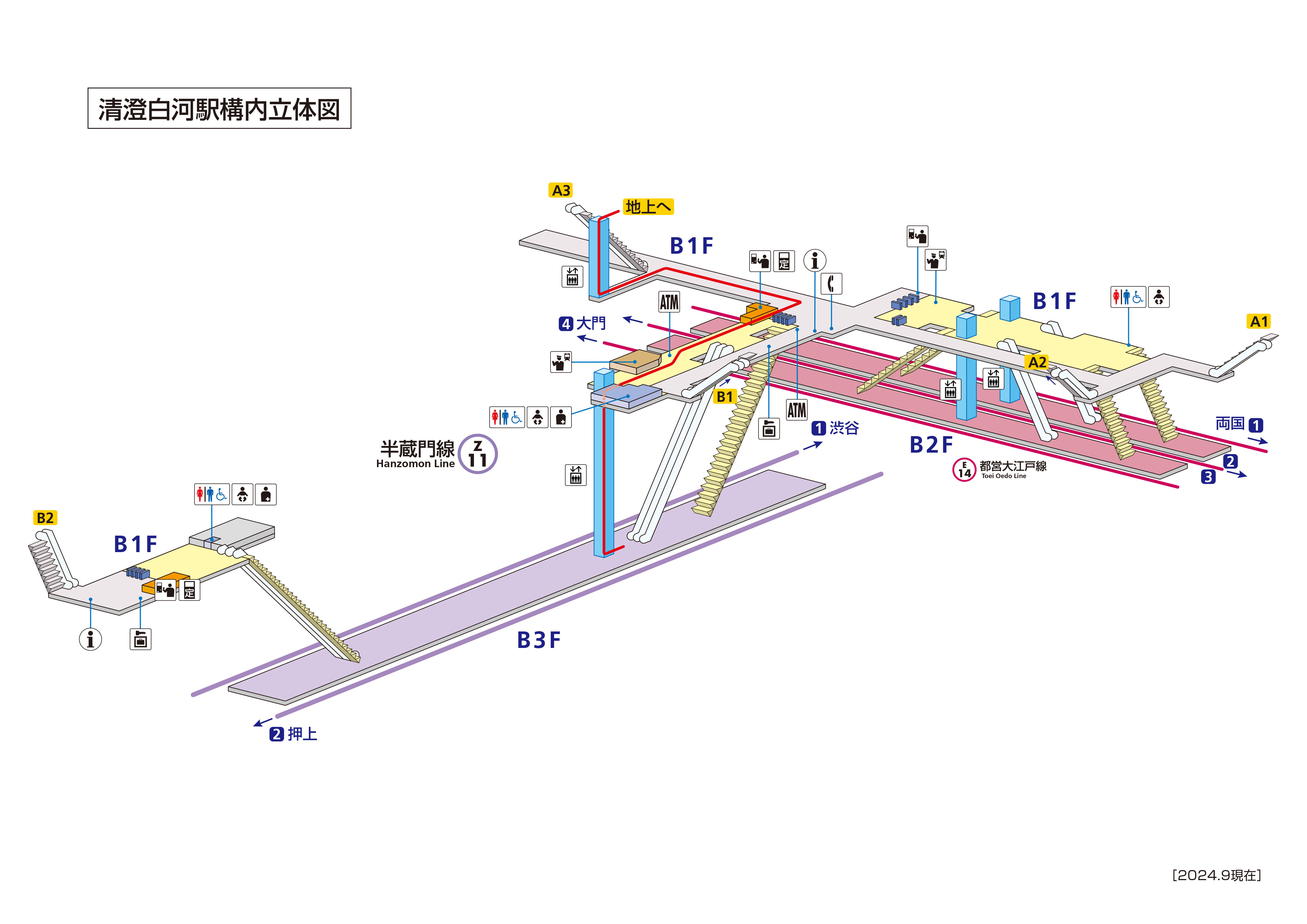 Plan de la station