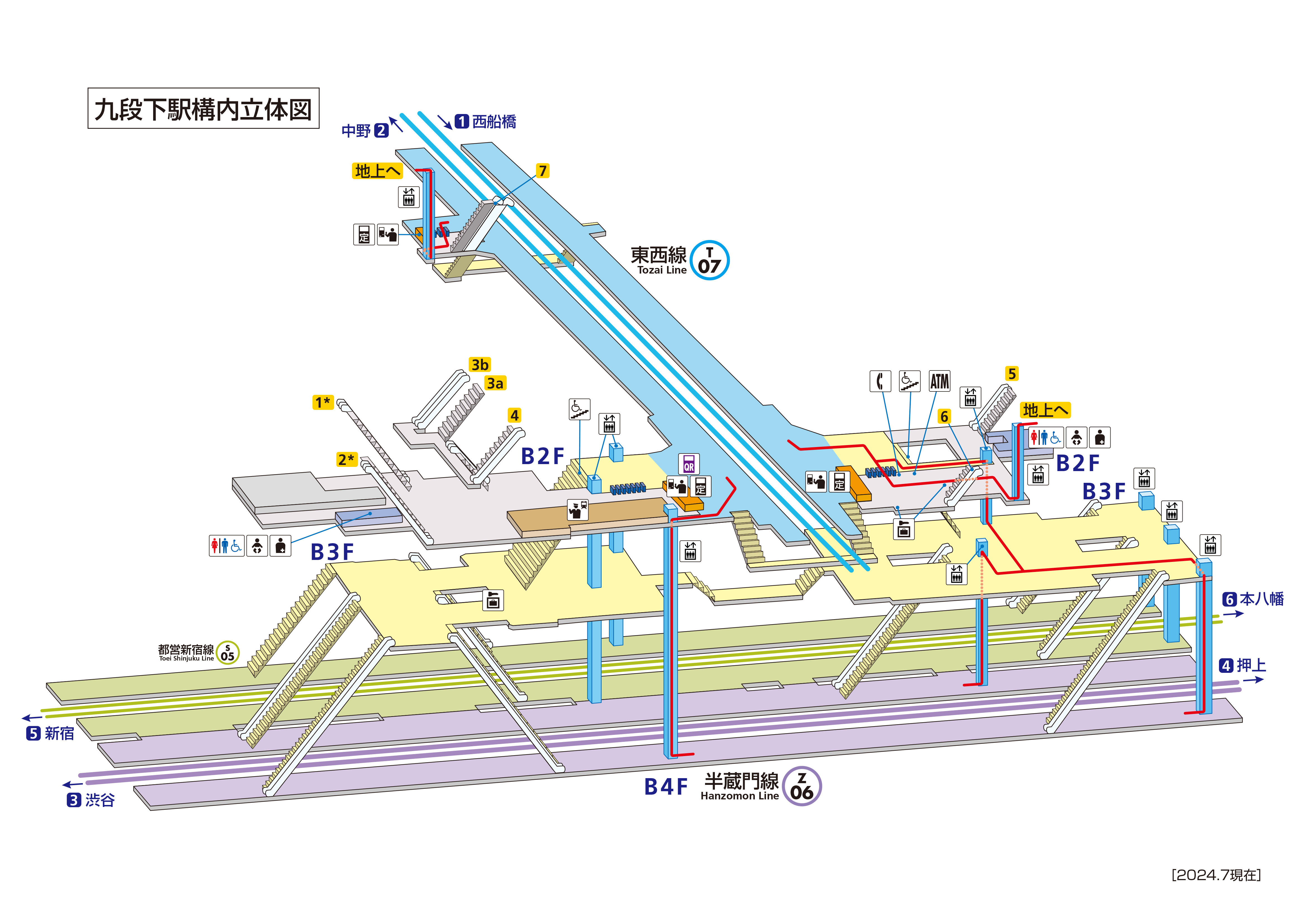 Mapa de la estación