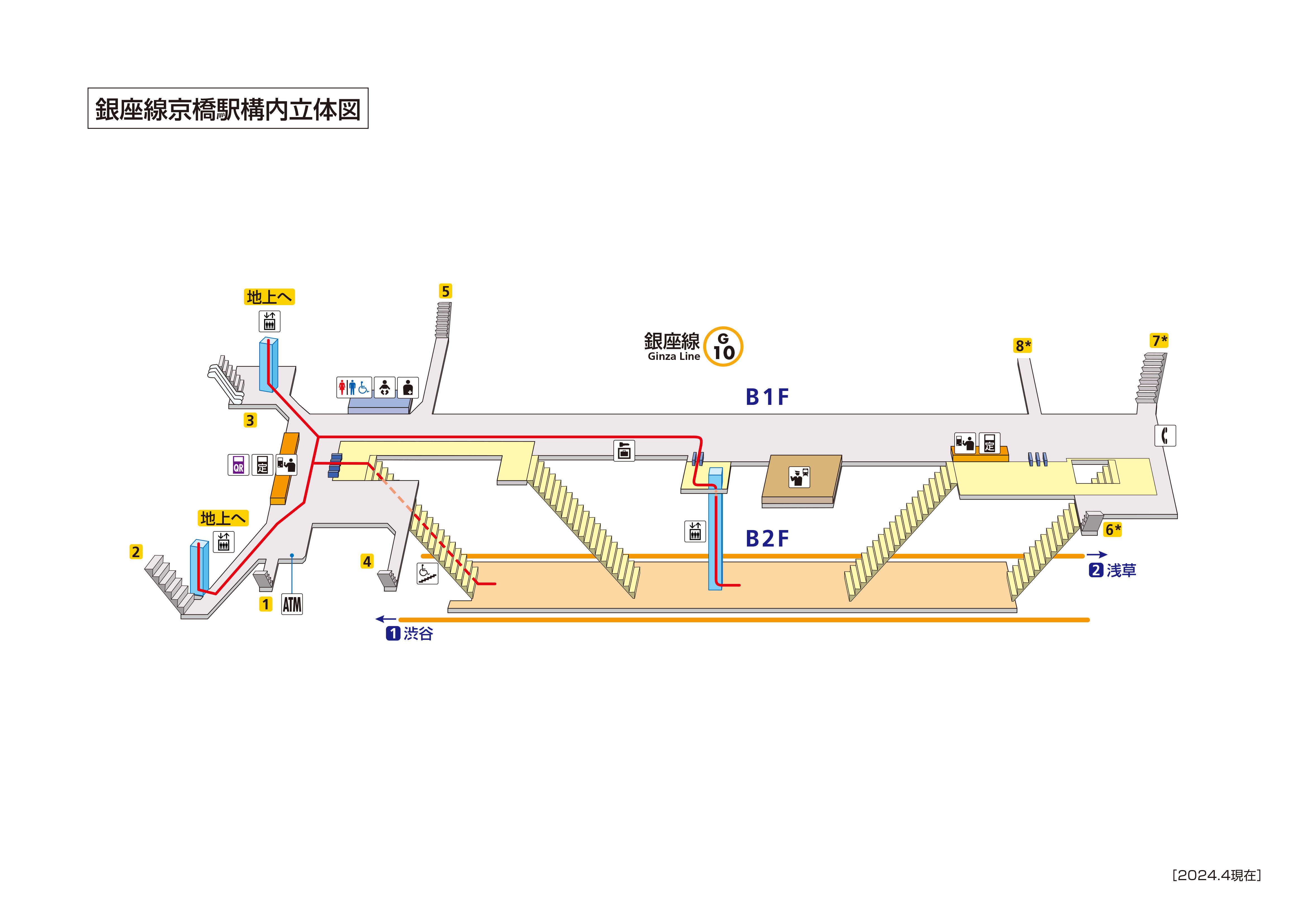 Mapa de la estación