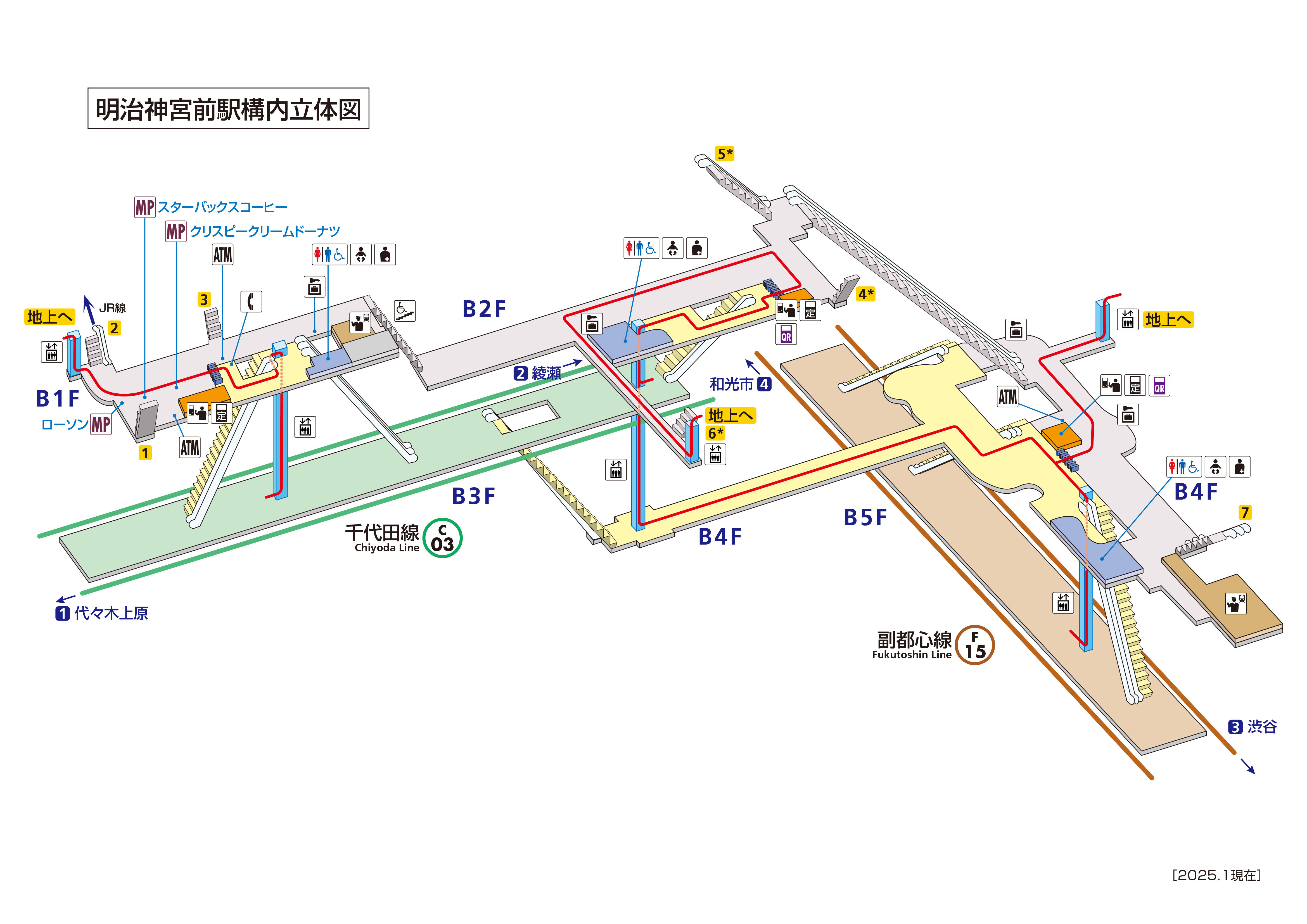 Plan de la station