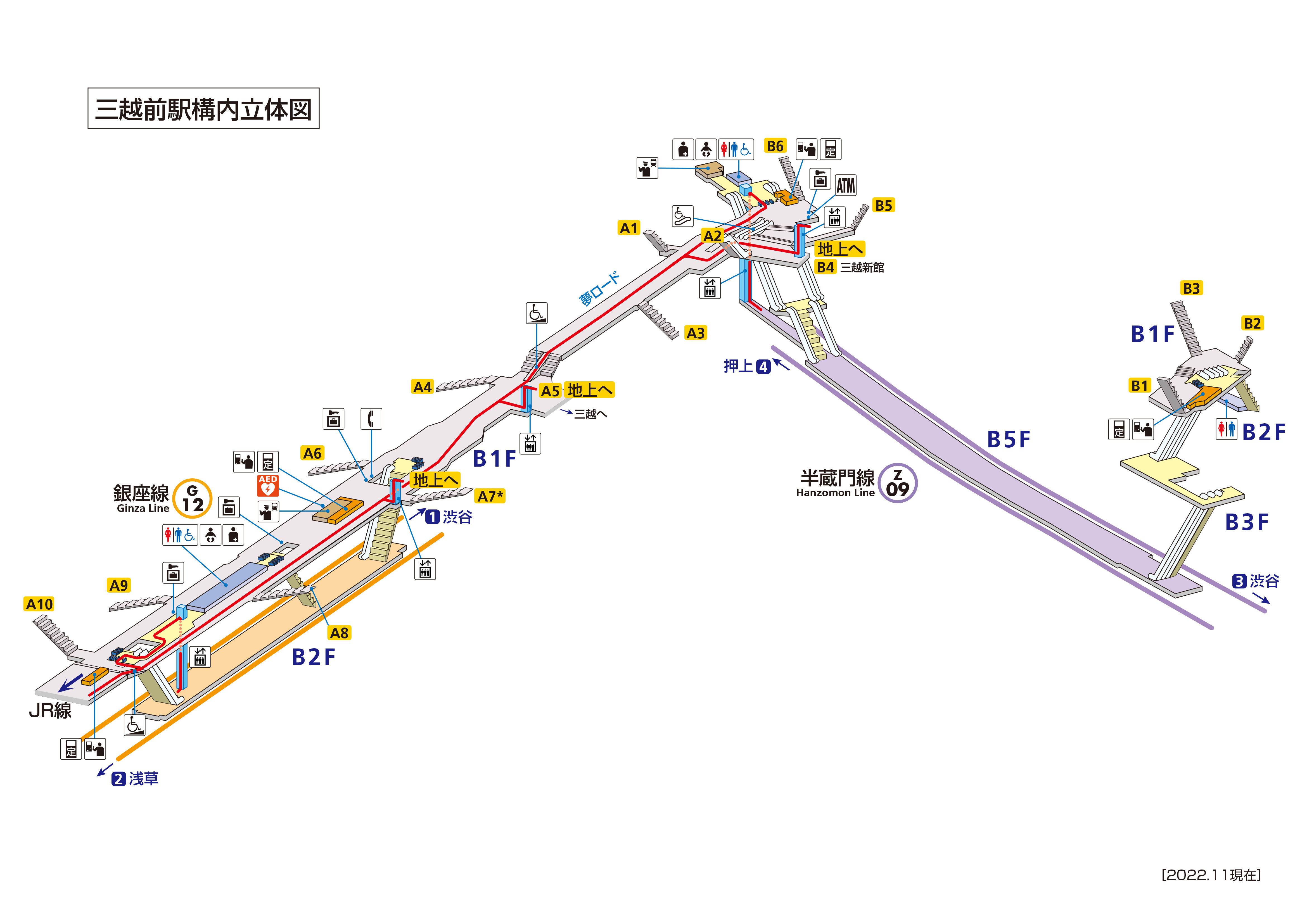 構内図