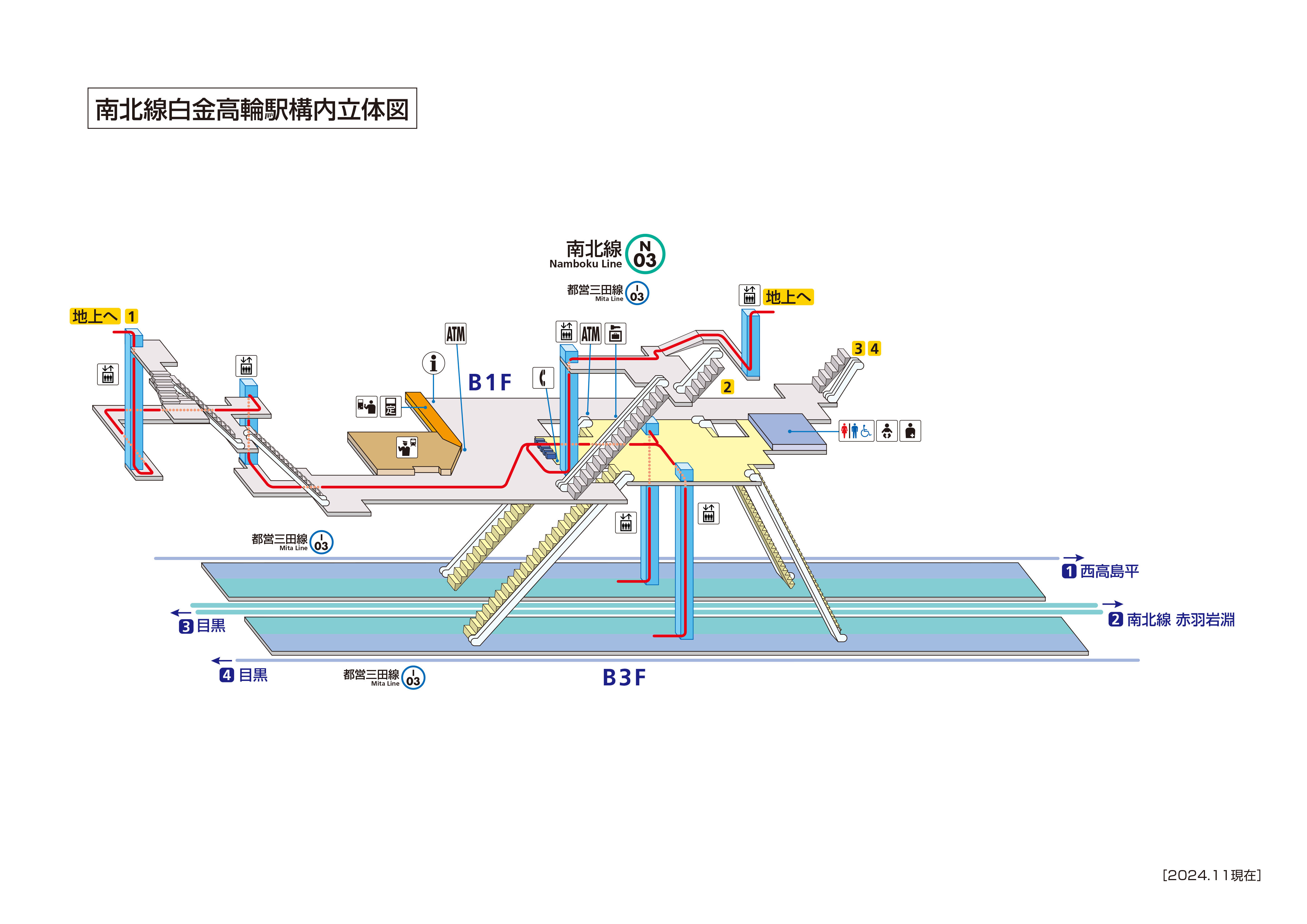 Mapa de la estación