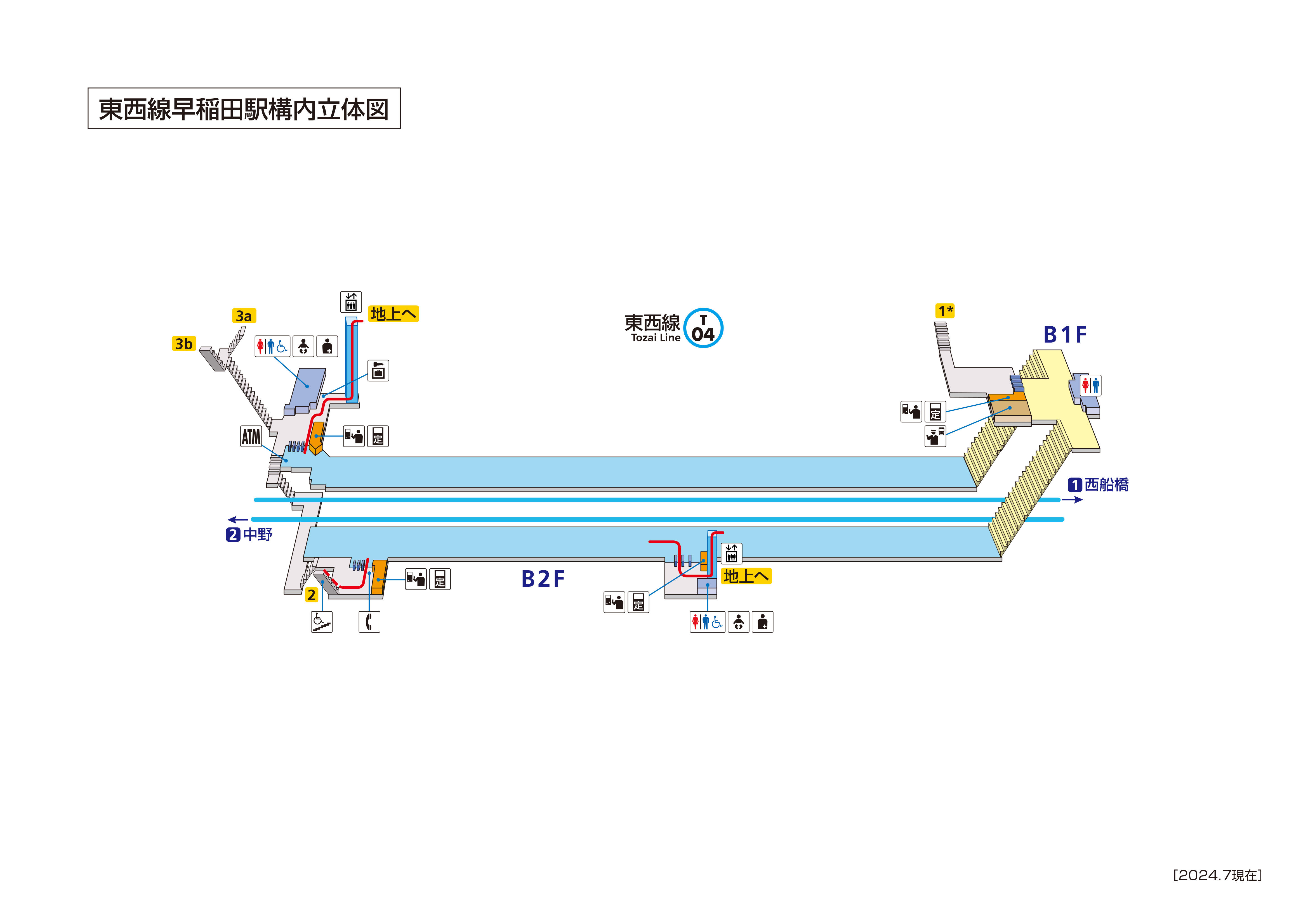 路線 図 線 東西