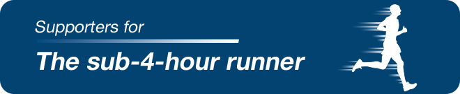 Supporters for The sub-4-hour runner