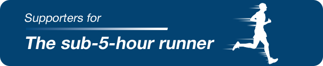 Supporters for The sub-5-hour runner